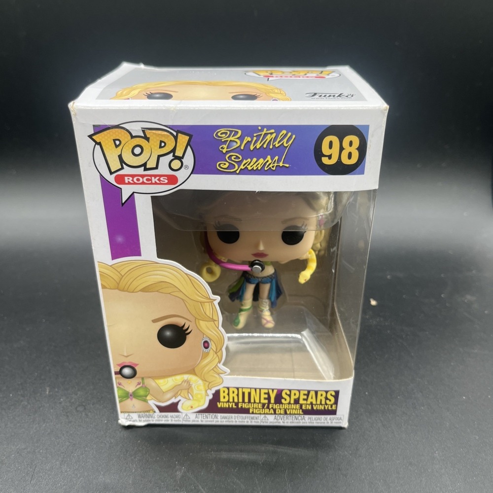 Funko Pop! Rocks: Britney Spears #98 New In Box - Picture 2 of 16